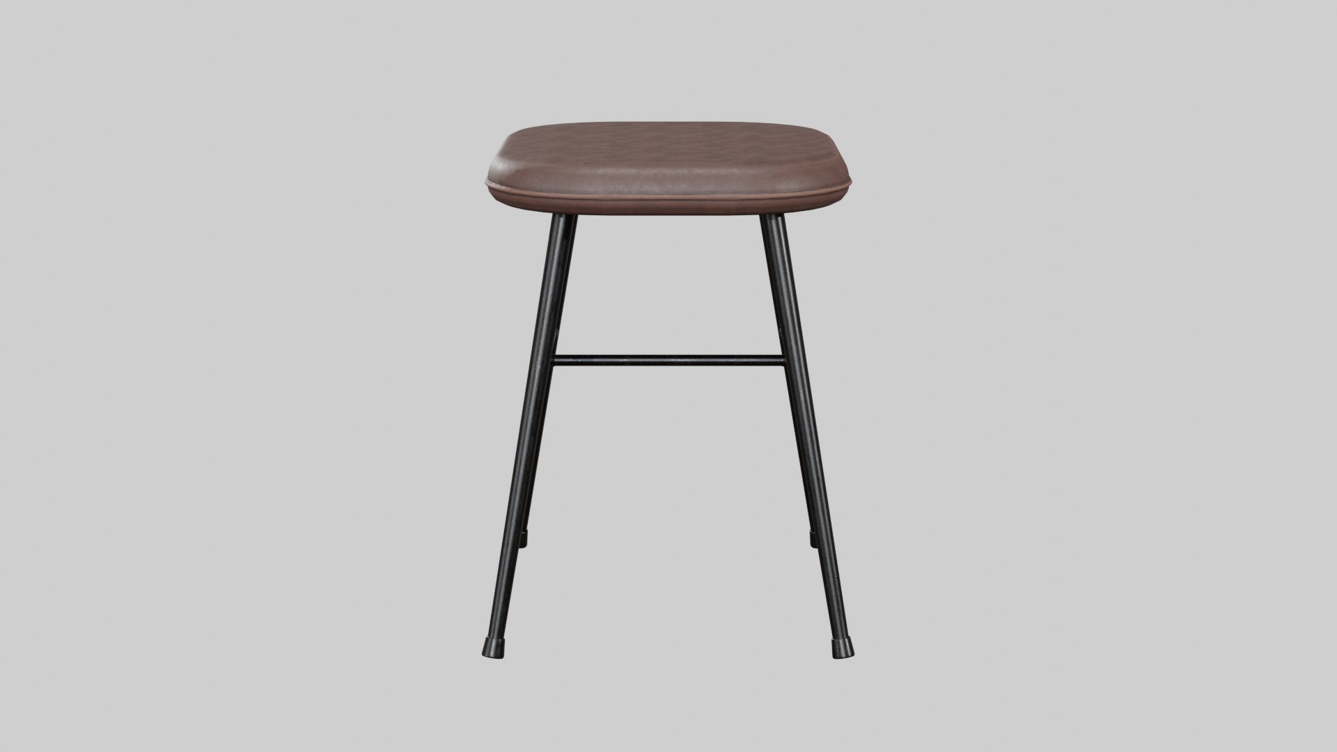 Stool metallic 3D model - TurboSquid 1554724