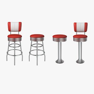 50s Style Bar Chairs