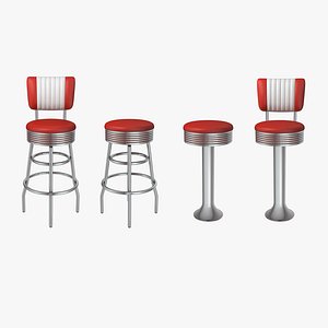 50s Style Bar Chairs
