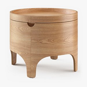 Kave Home Octavia bedside table 3D model