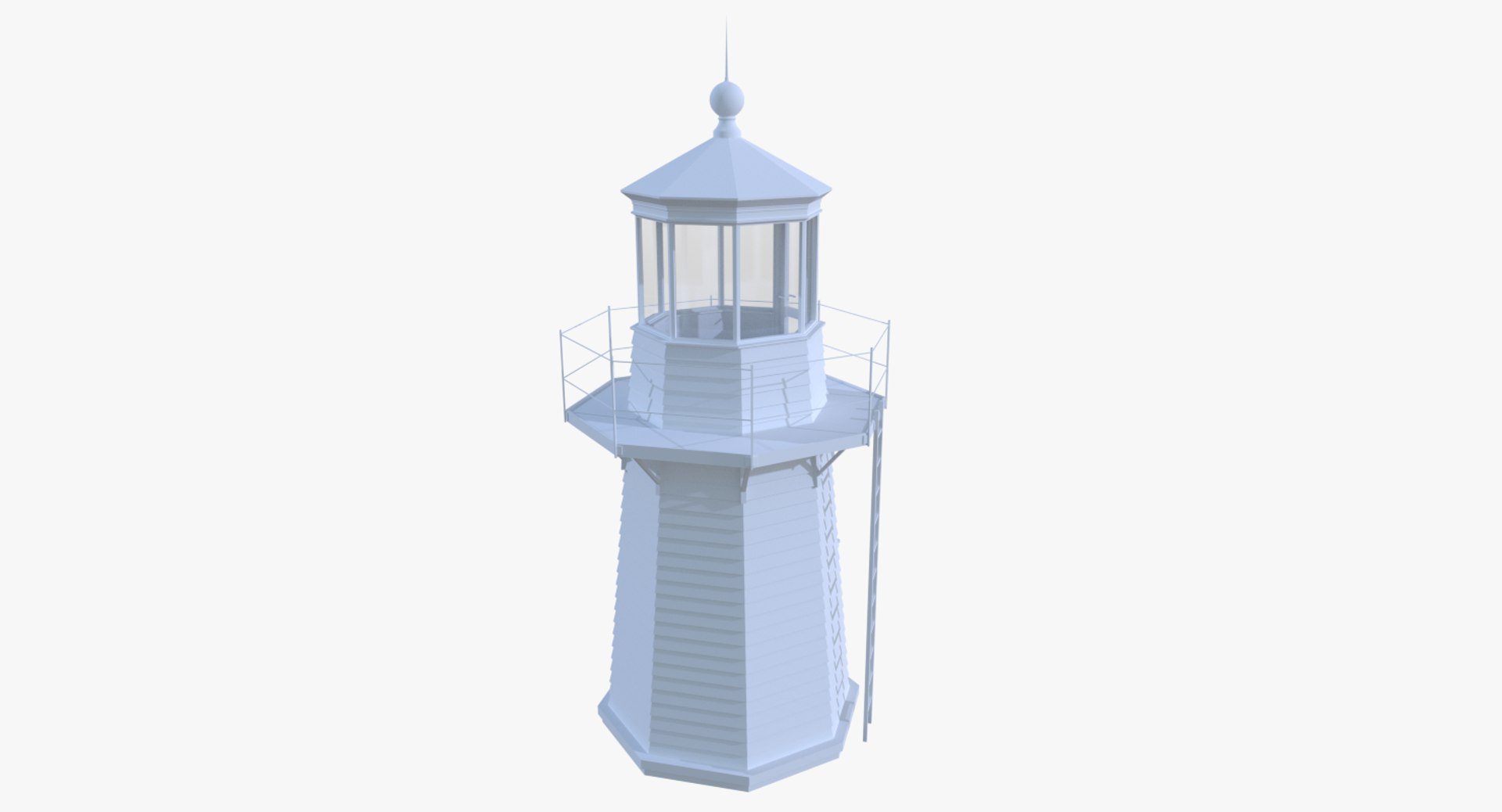 lighthouse interior light 3d model