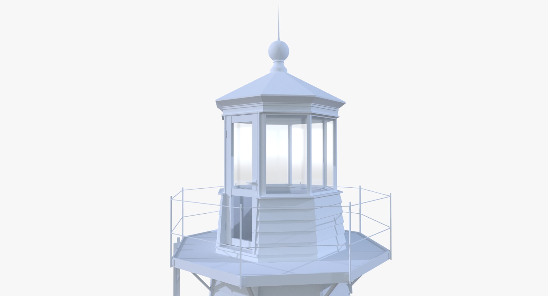 lighthouse interior light 3d model