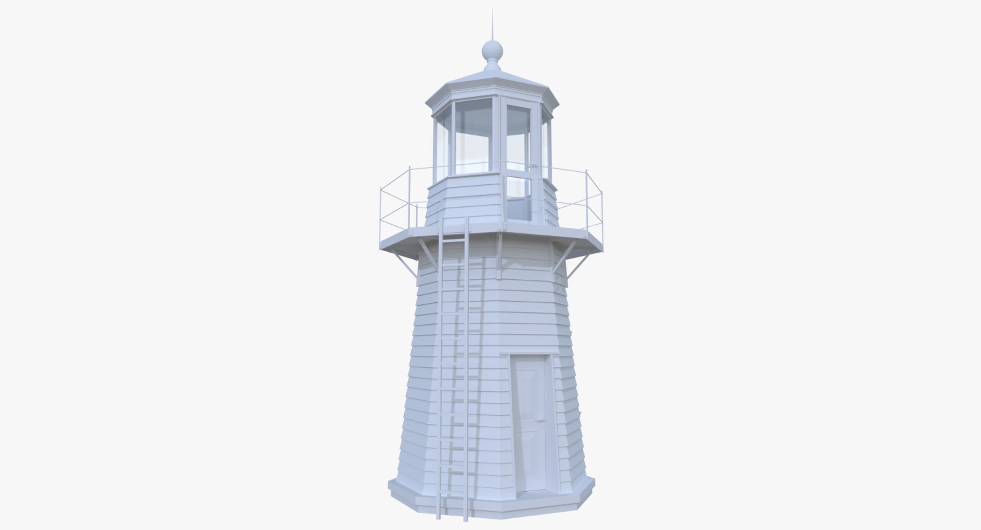 lighthouse interior light 3d model