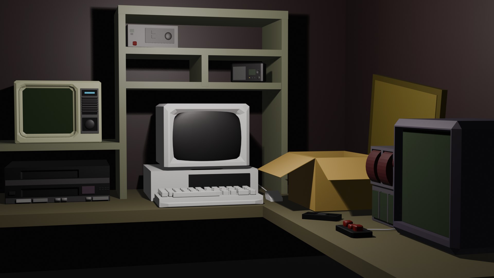 Modello 3D Laboratorio informatico - TurboSquid 2514073