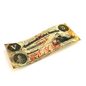 5 DOLLARS 3D model