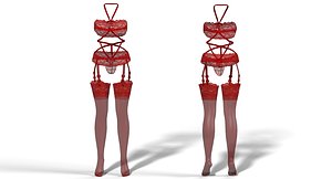 sexy lingerie 3D model