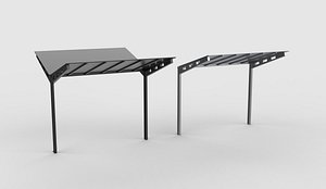 3D model Cycle Canopy 3D model