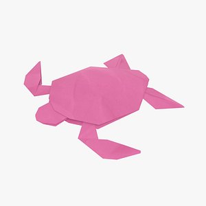 Origami Turtle 3D model