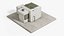 Underground Military Bunker Access Point 3D model