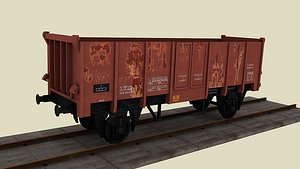 train wagon obj