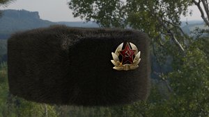 Soviet Ushanka 3D model