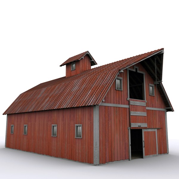 3D farm buildings model - TurboSquid 1255468