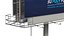 Unipole Billboards - Angled and Quad Panel Set