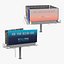 Unipole Billboards - Angled and Quad Panel Set