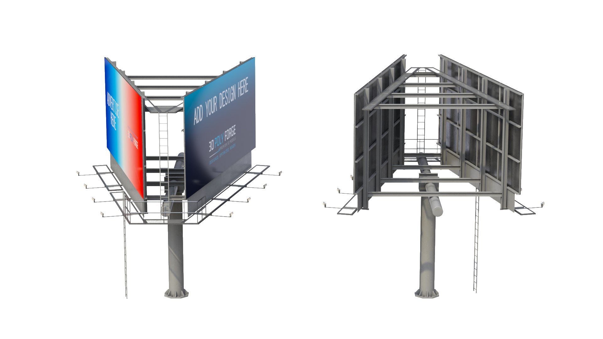 Unipole Billboards - Angled and Quad Panel Set 3D model https://p.turbosquid.com/ts-thumb/4L/qPHxgl/xr/a6/png/1792533957/1920x1080/fit_q87/953e88bf6f87e6a8736a14b8d73d6a47283ea5fb/a6.jpg