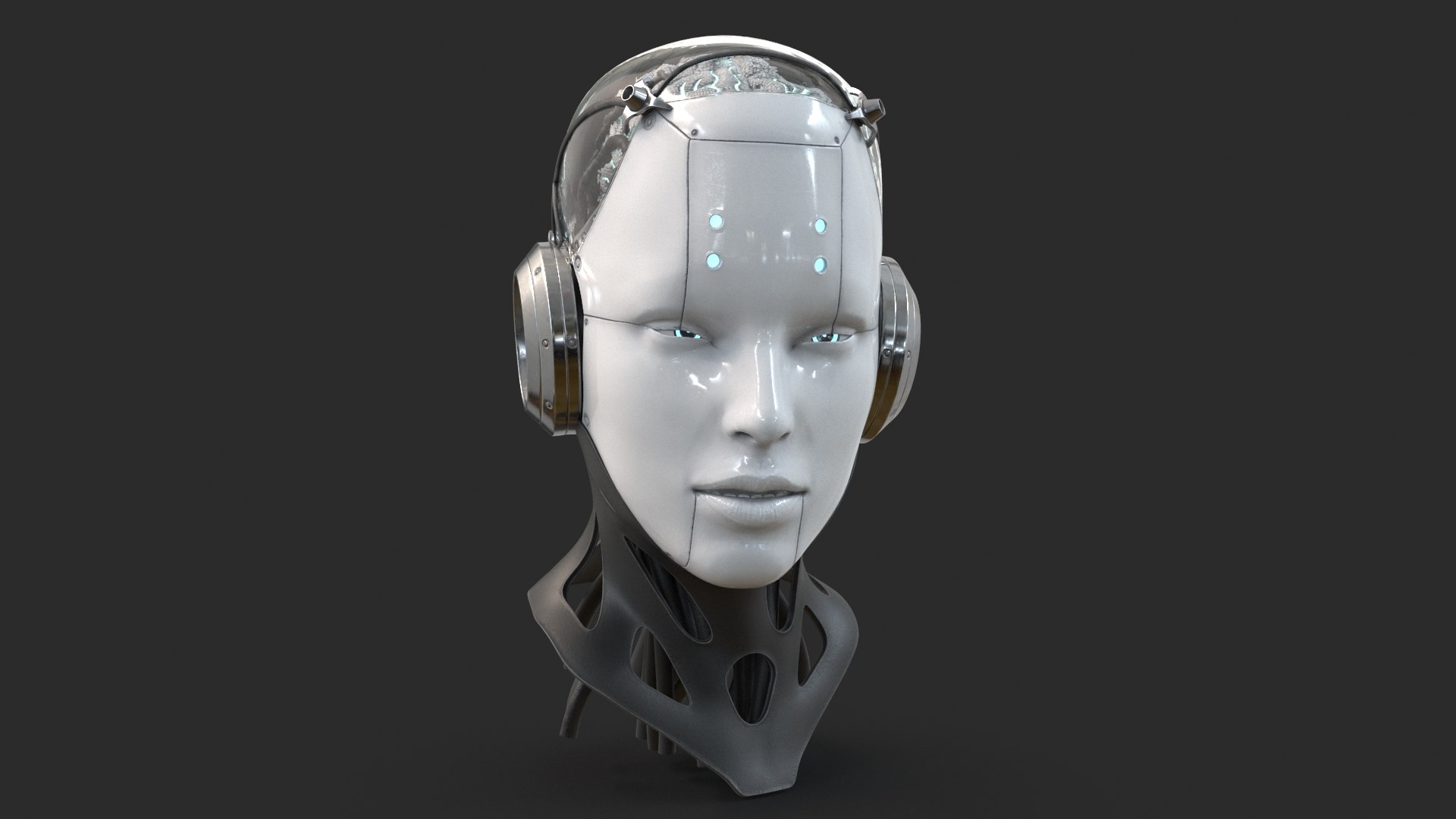 3D Android Robot Head model - TurboSquid 2123196