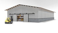 Entire Furnished Warehouse WITH Hyster 80