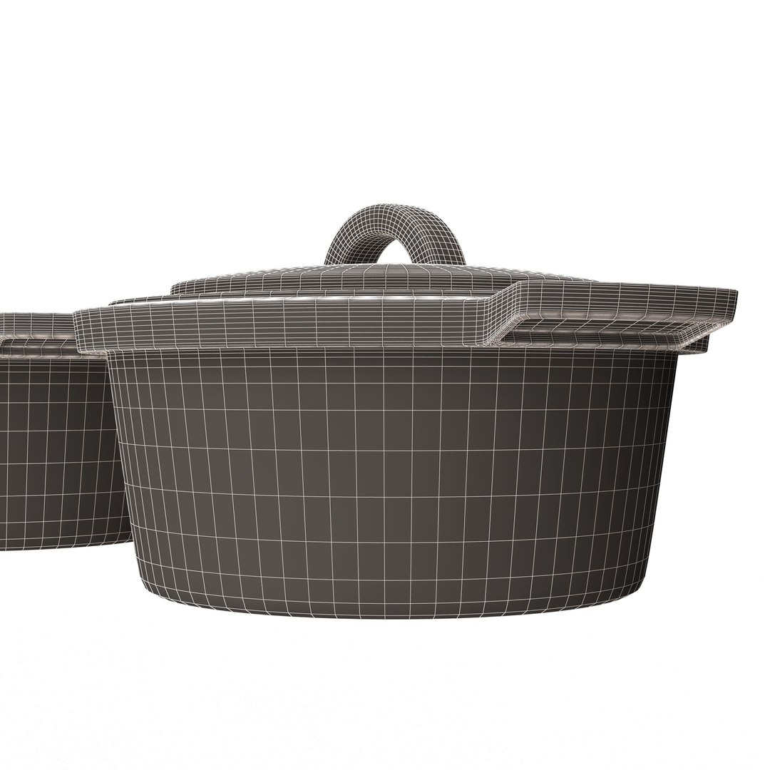 Cooking Pot Model - TurboSquid 2324544