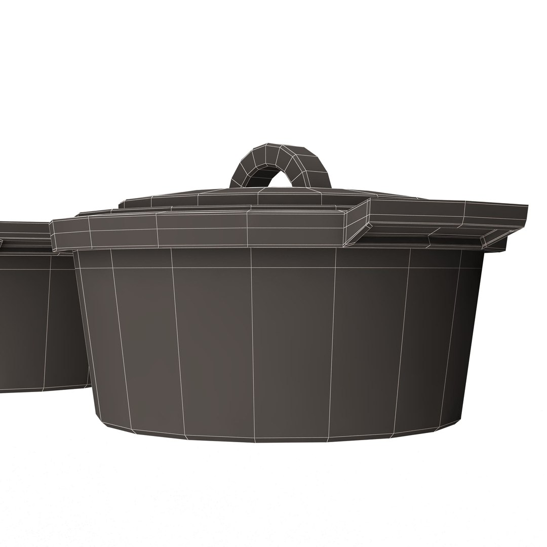Cooking Pot Model - TurboSquid 2324544
