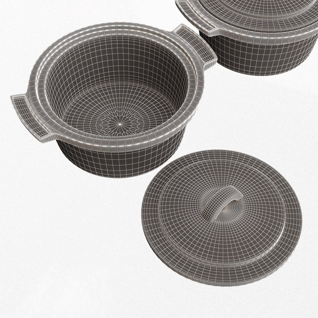 Cooking Pot Model - TurboSquid 2324544