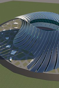 3D stadium model