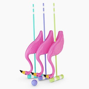 Alice In Wonderland Croquet Set