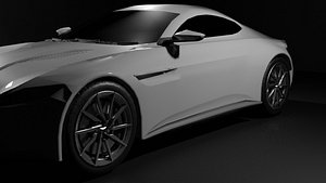 3D Aston Martin DB10 OBJ model