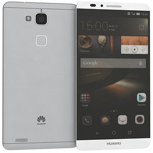 huawei ascend mate 7 3d model