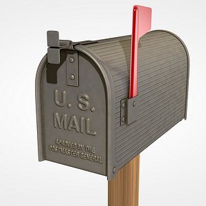 3d mailbox mail box