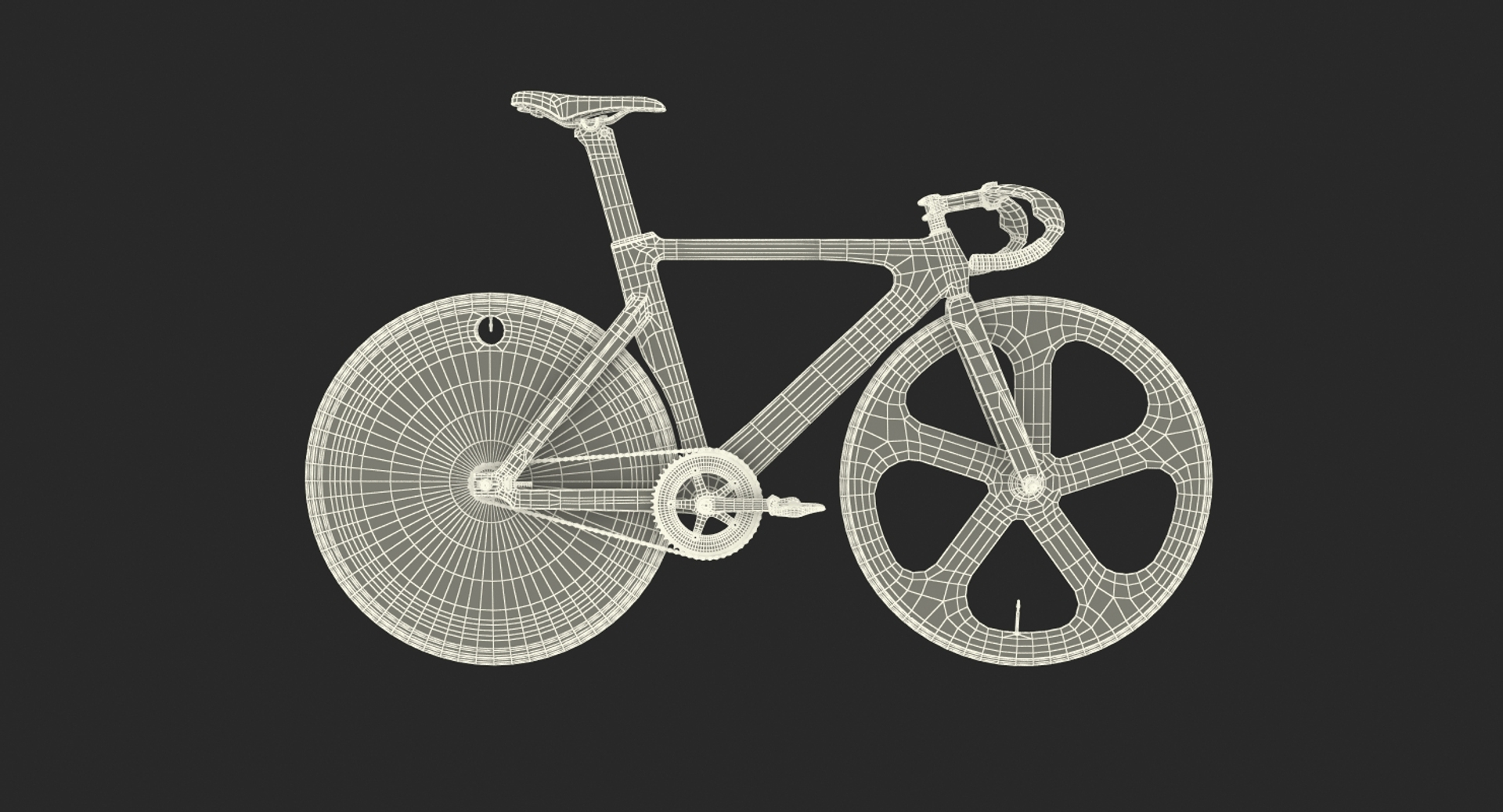 3D Model Colored Track Bike Dolan TurboSquid 1329547