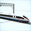 3d speed trains - siemens model
