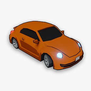 Low-Poly Car Model - Ready for Animation