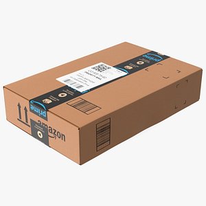 Amazon Parcels Box 41x26x10 3D model