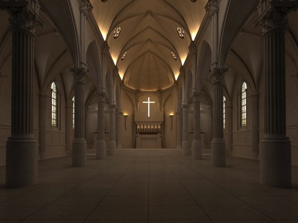 Cathedral 3D Models for Download | TurboSquid