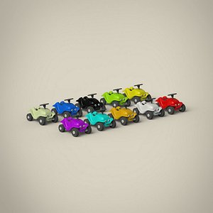3D Toy Car Set
