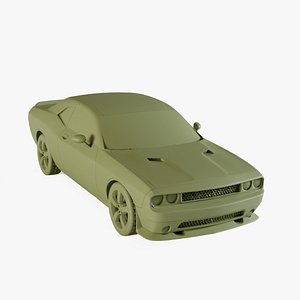 Dodge Challenger SRT8 2011 3D model