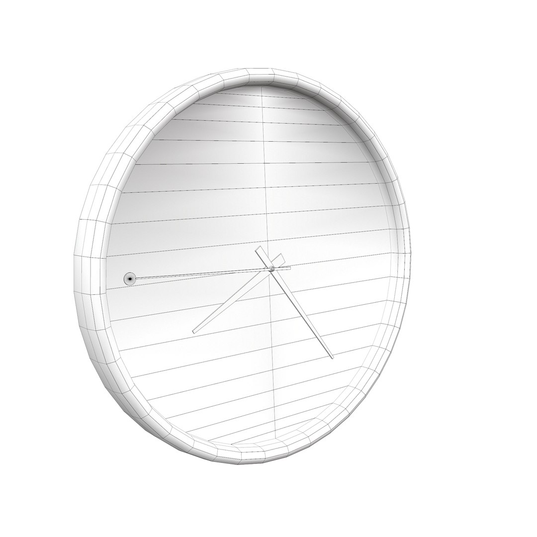 3D Model Wall Clock - TurboSquid 2128937