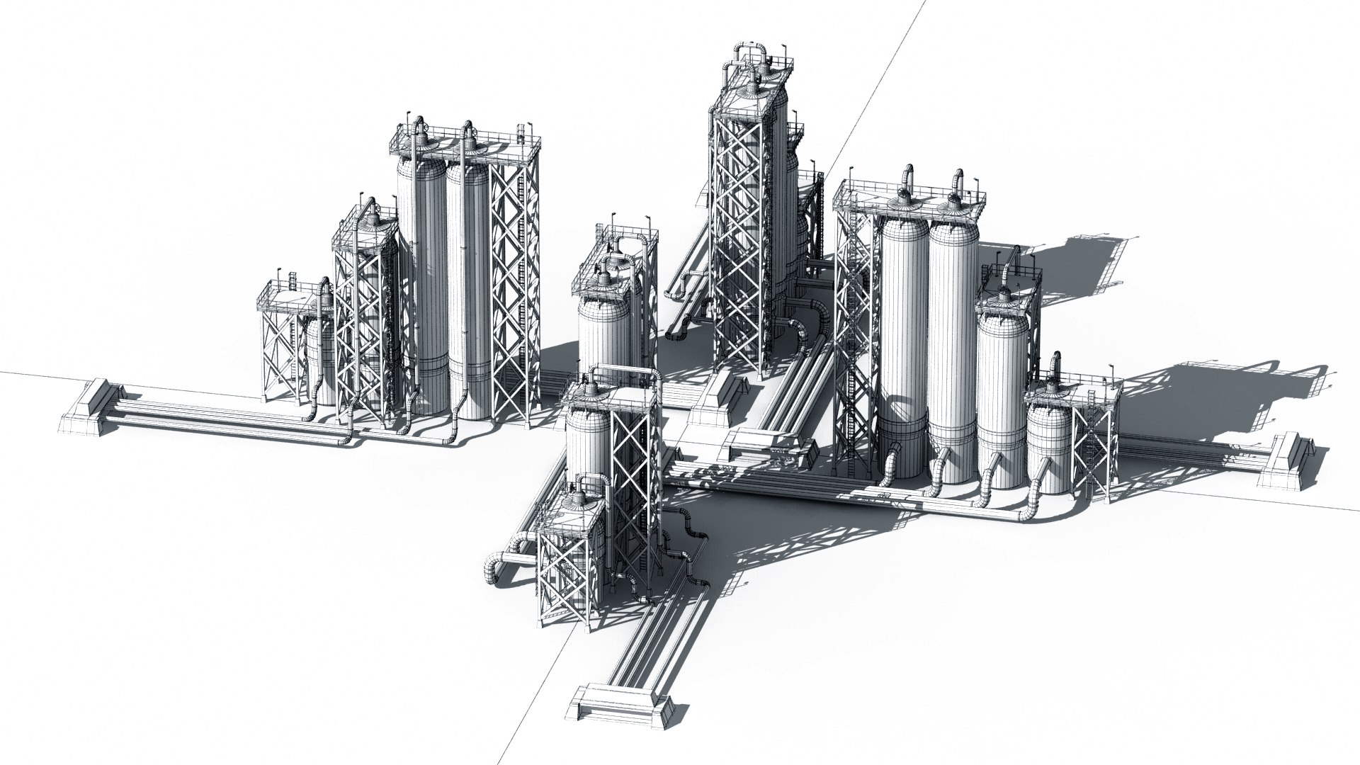 3D Model Metal Refinery Part 03 - TurboSquid 2049284