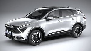 Kia Sportage v2 2022 3D model
