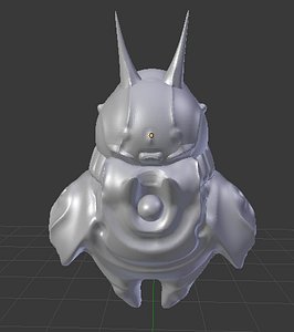 3D baby demond monster