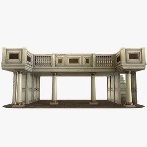 Antique Church Choir Loft Crema Rose - PBR