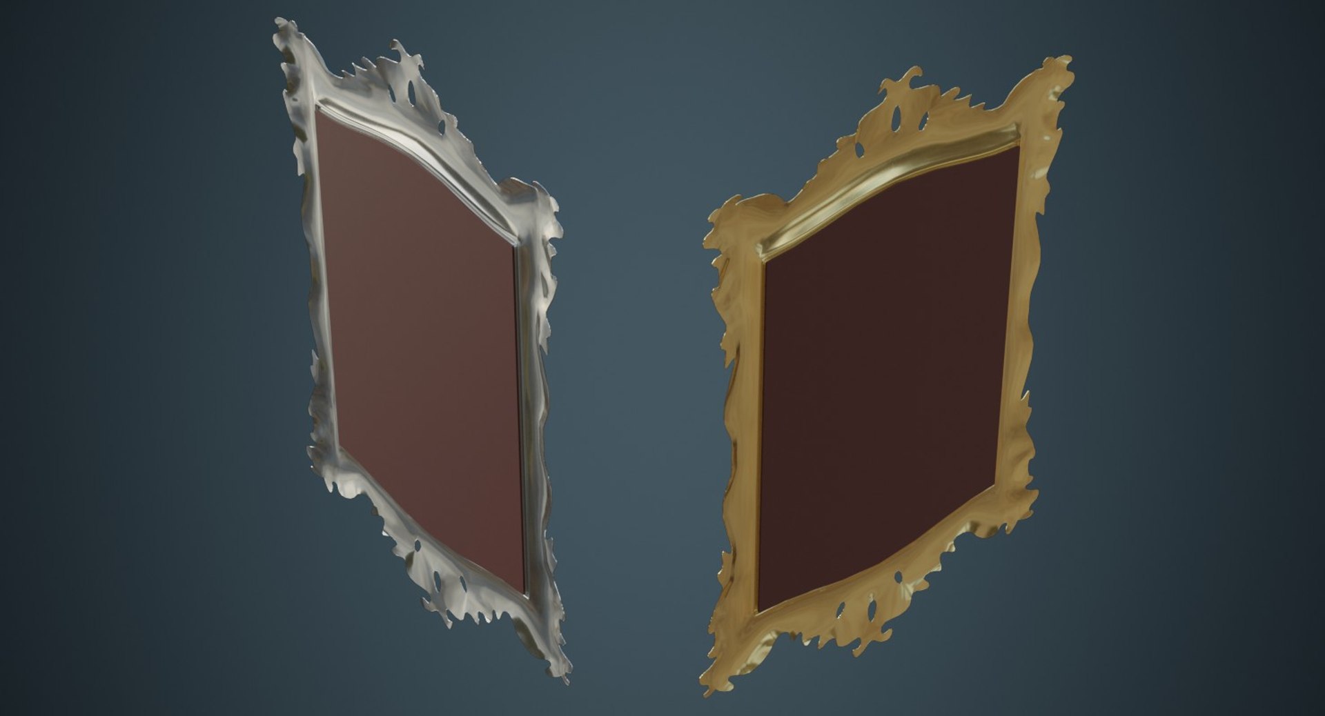 3D Mirror 1a - TurboSquid 1482640