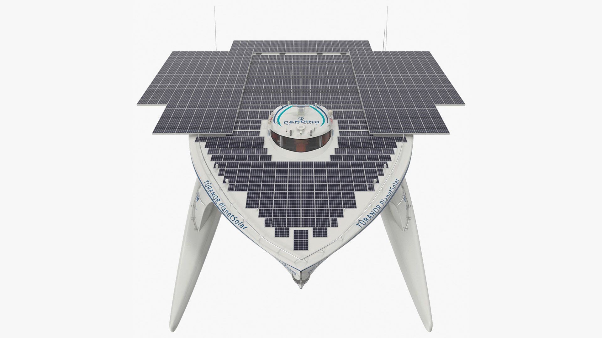 Turanor PlanetSolar Boat 3D model preview