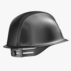 3D Hard Hat - Construction Gear Carbon Fiber