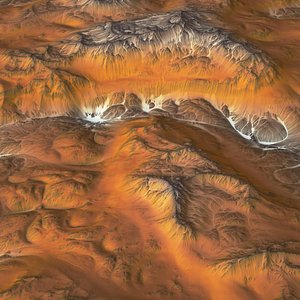 3d hills cliffs terrain