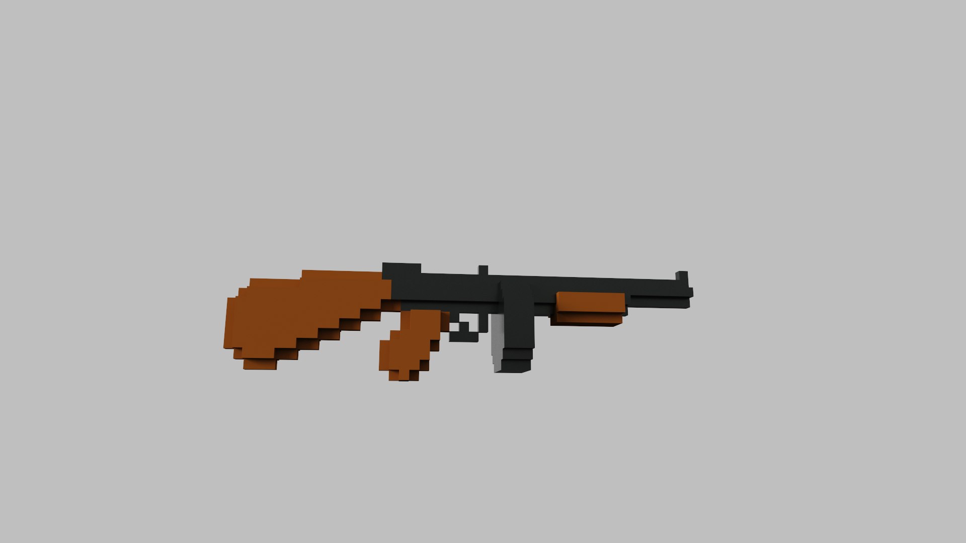 Thompson Voxel 3D Model - TurboSquid 1847597