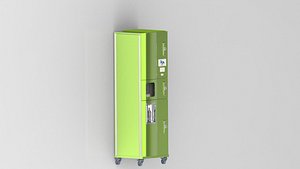 sugarcane machine 3D model