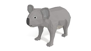 cartoon koala 3D