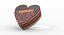 Boîte de chocolat de coeur