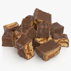 Snickers Bites Candy 3D model